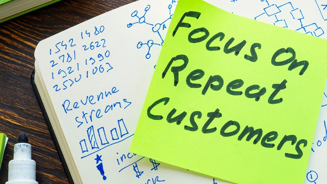 focus on repeat business